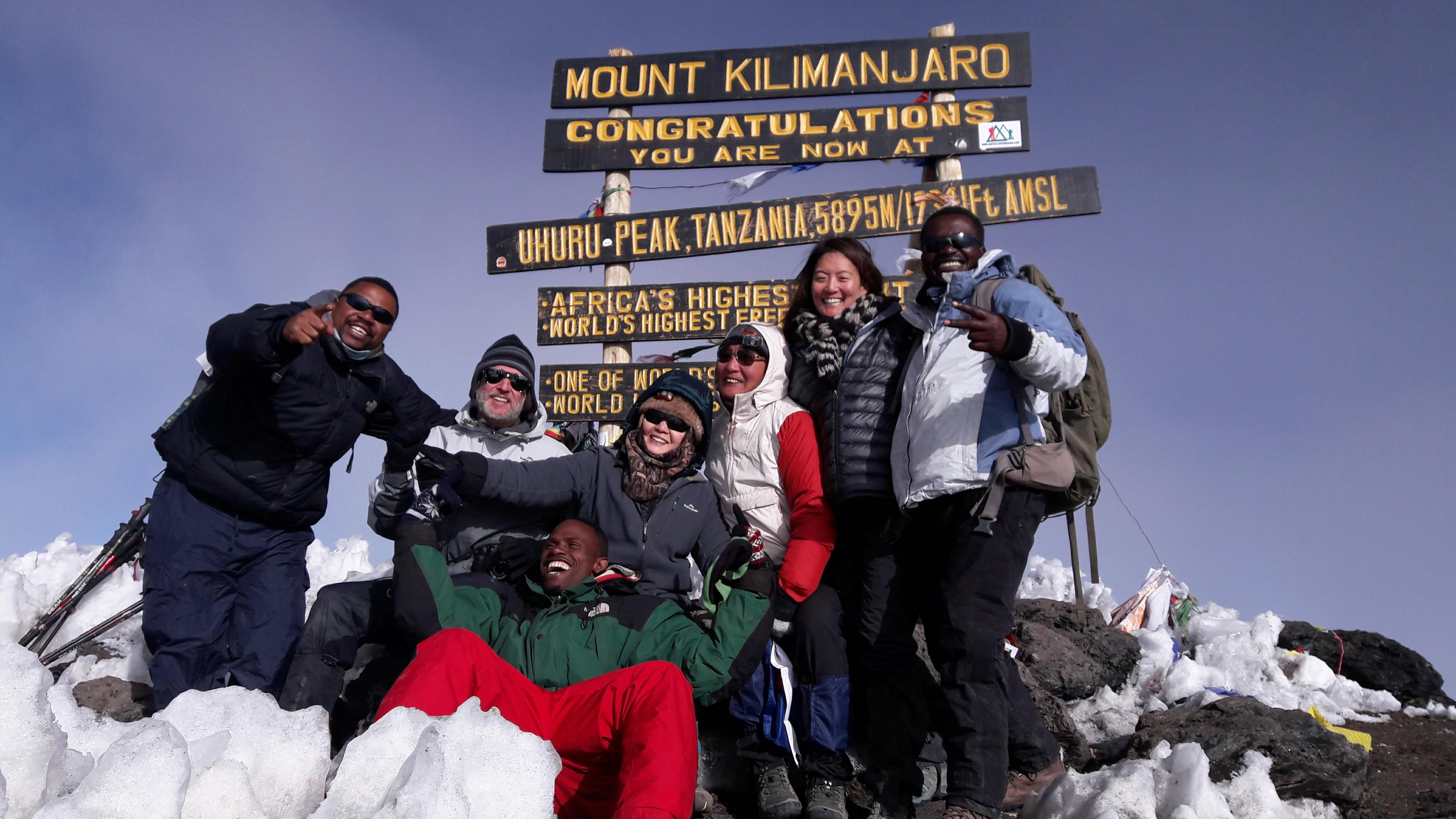 Kilimanjaro trekking